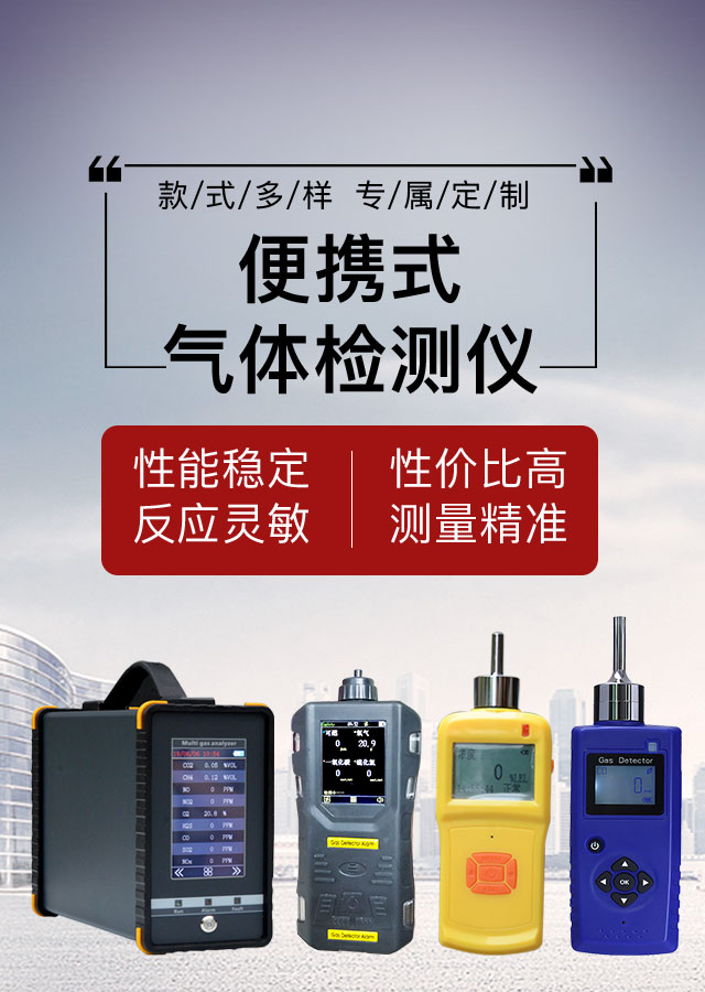 便攜式氣體檢測儀